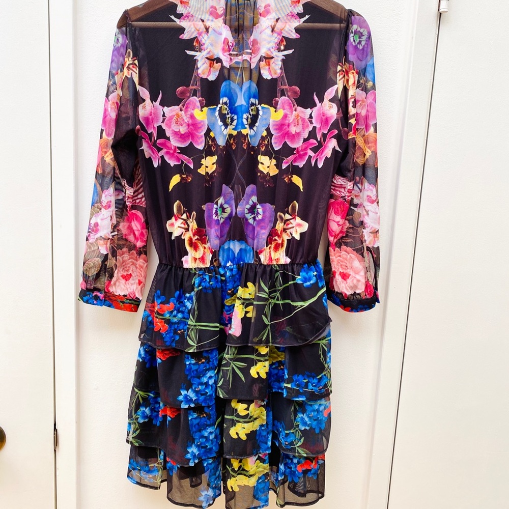 DESIGUAL M. Christian Lacroix orchid dress - Picture 9 of 11